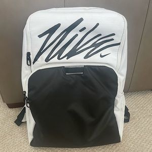 Nike Brasilia XL White & Black Backpack